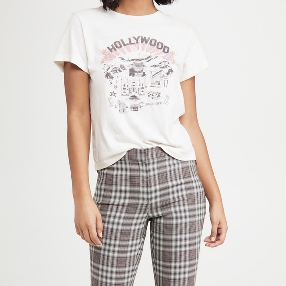 Re/Done Hanes "Hollywood" Tee.  Sold out Size XS - Picture 1 of 8
